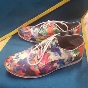 Memorial Sale! Floral Rollie loafers size  38